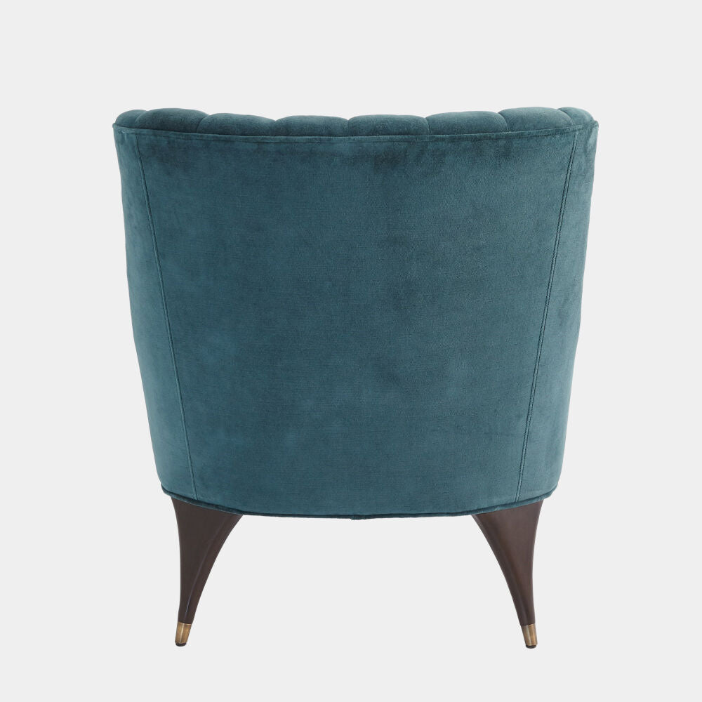 Velluto Accent Chair, Blue