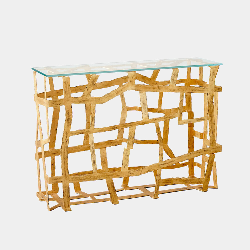 Frammento Console, Gold Leaf