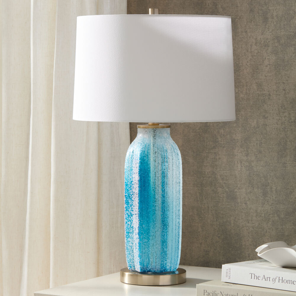 Marea Table Lamp, Blue