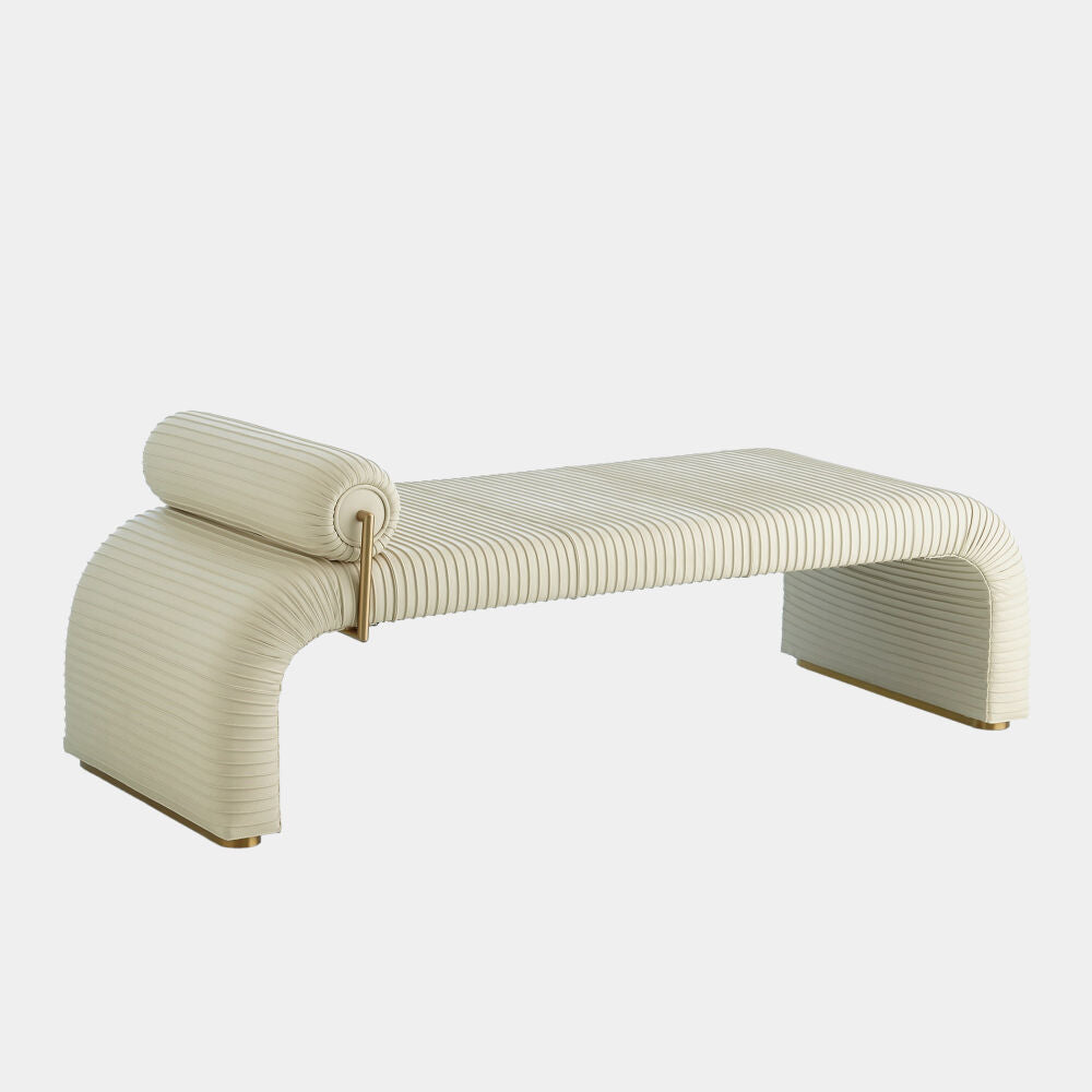 Riposo Daybed, Milk Leather