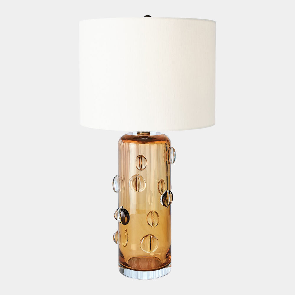 Ambra Glass Lamp, Amber