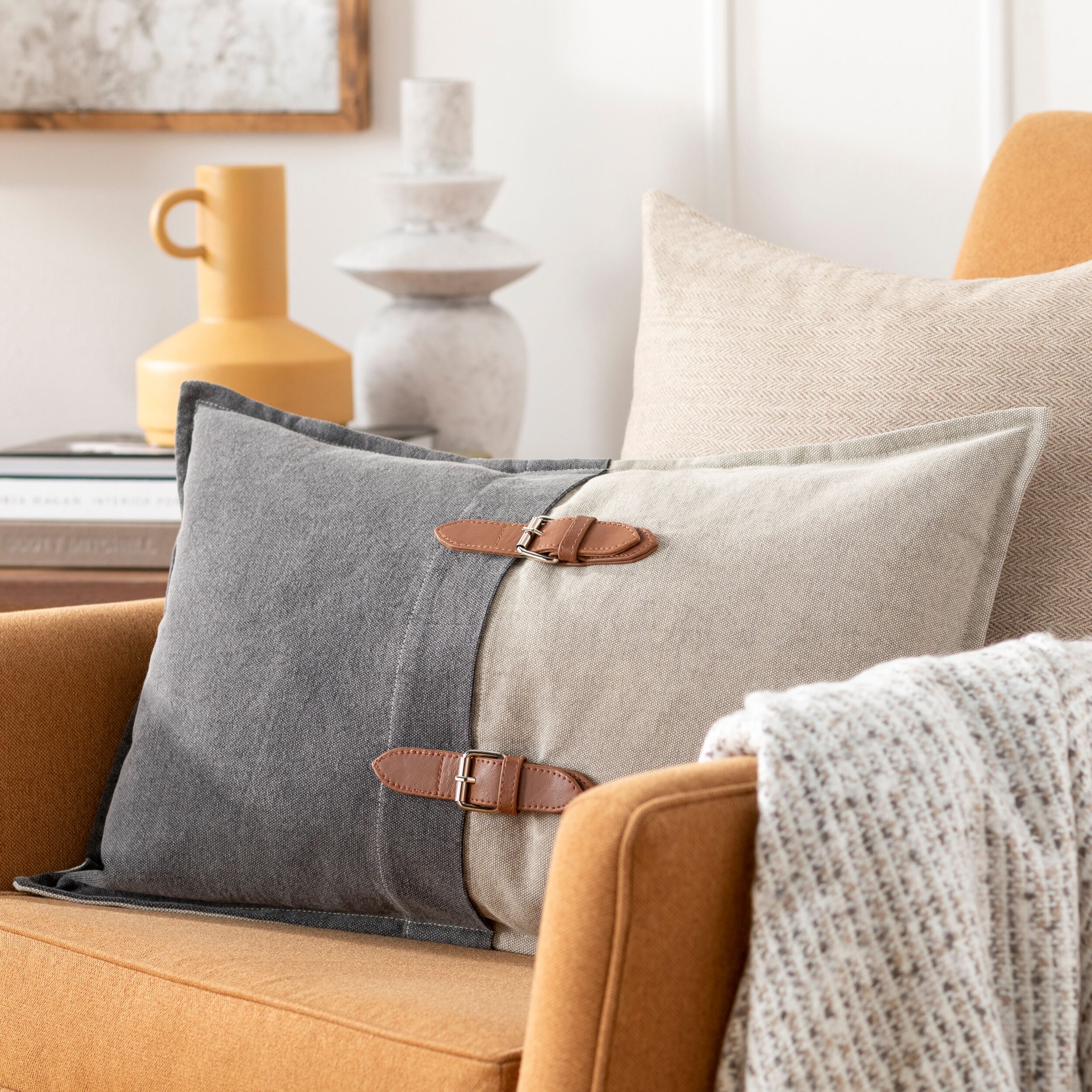 Branson pillow styled