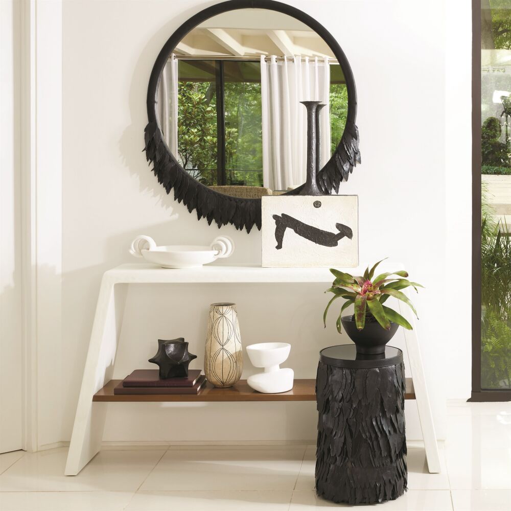 Corona Mirror, Black