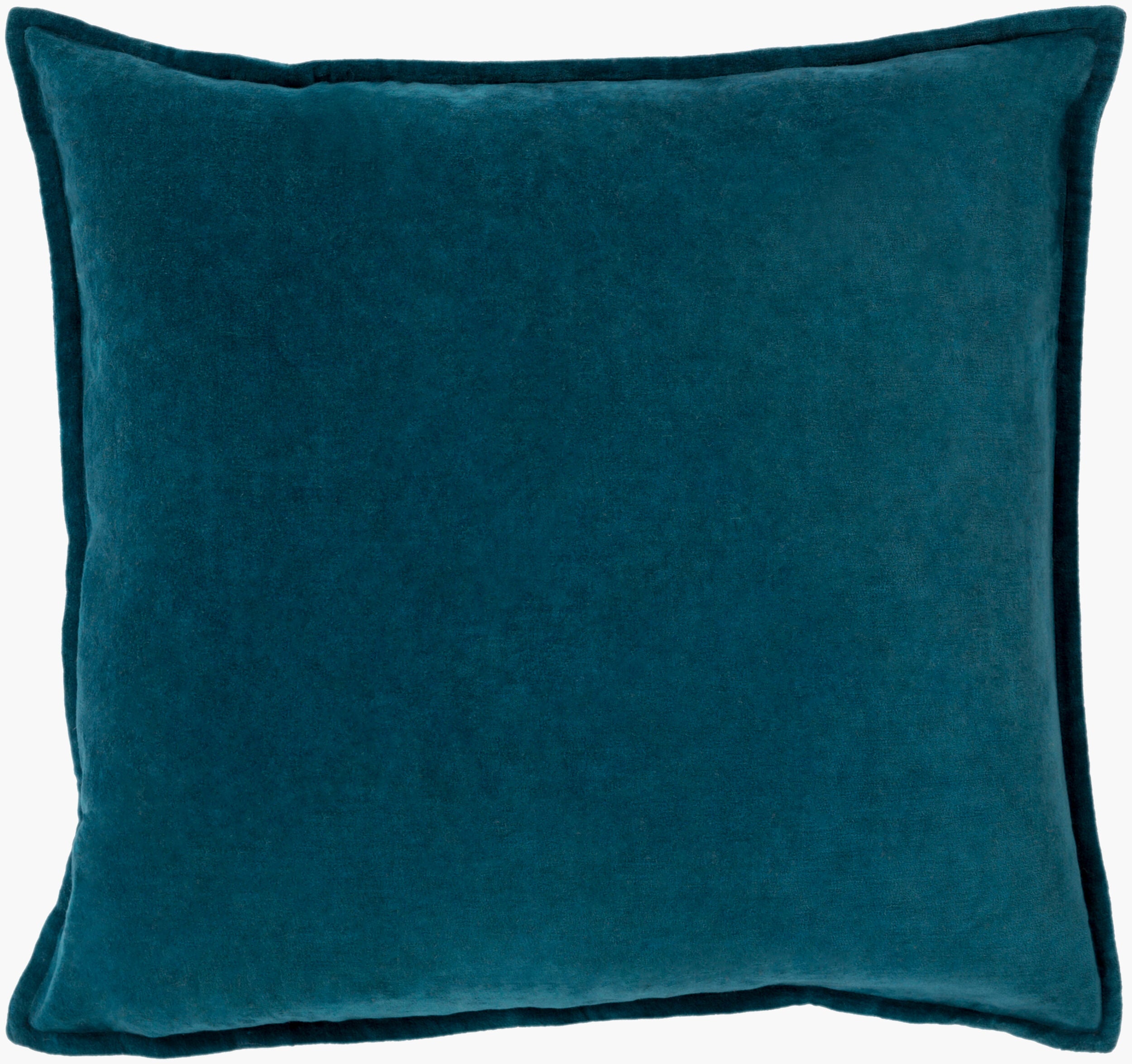 Cotton velvet pillow