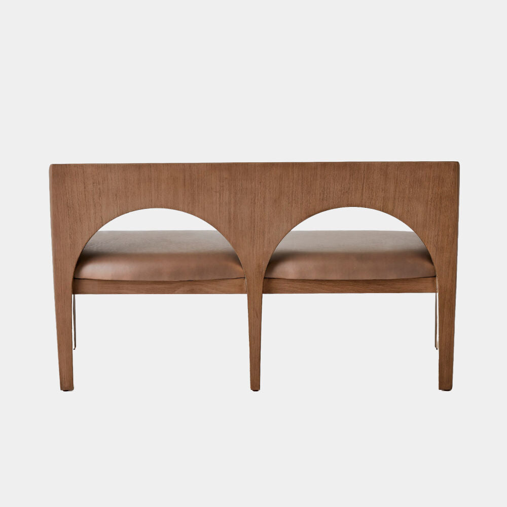 Portico Bench, Nutmeg