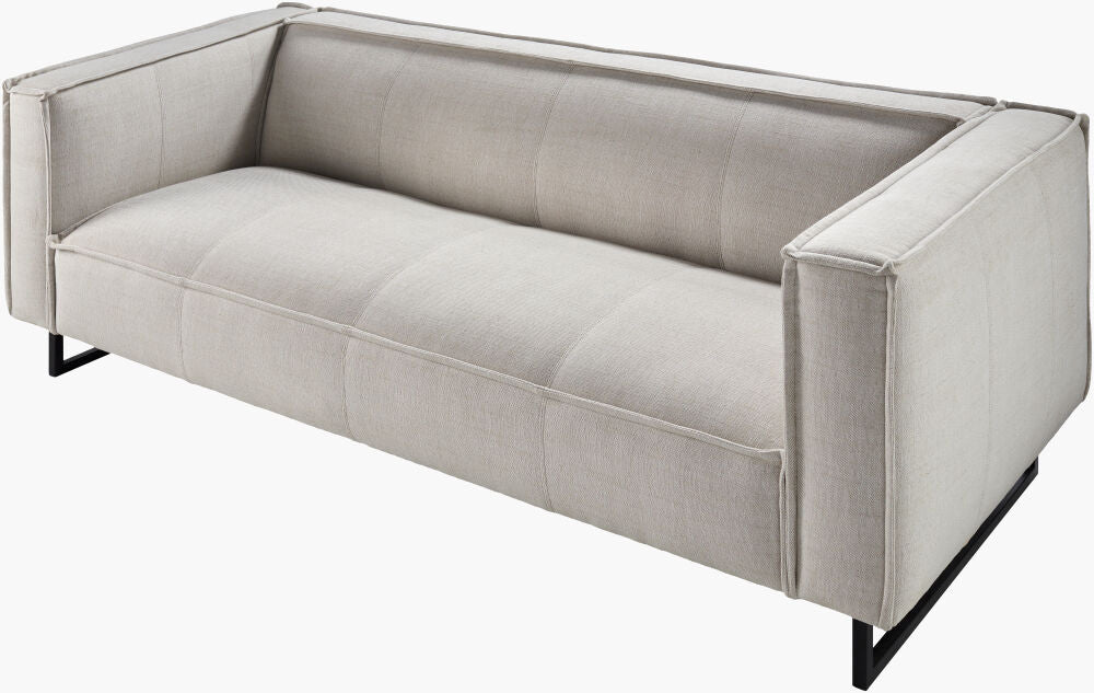 Sounding Sofa, Fog Fabric seat detail