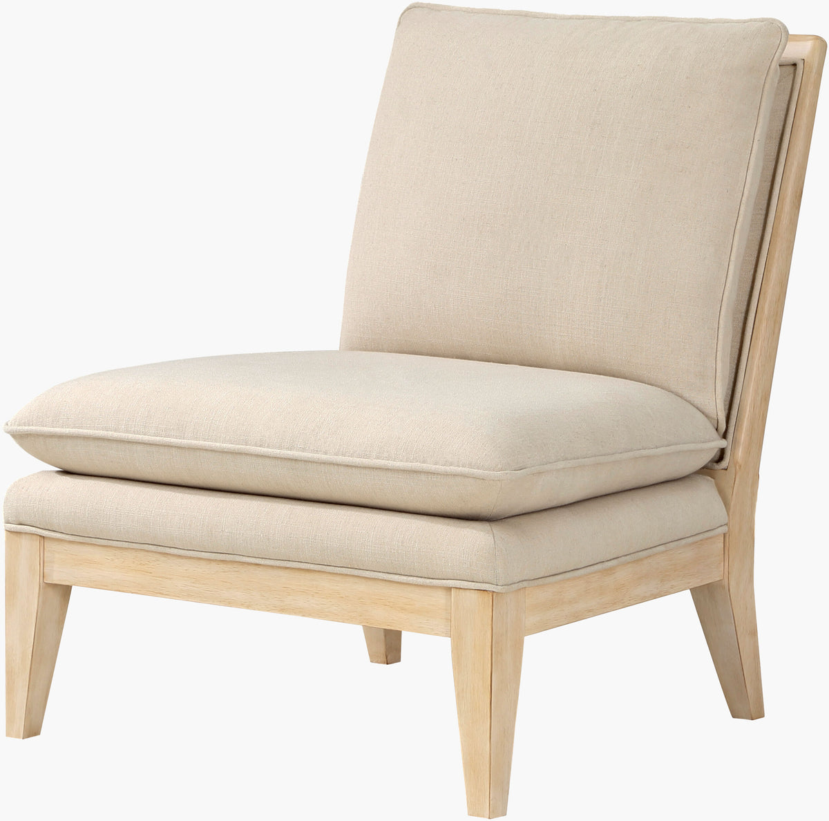 Sandbar Accent Chair, Natural Linen