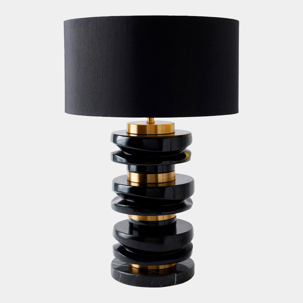 Umbra Stacked Lamp, Black