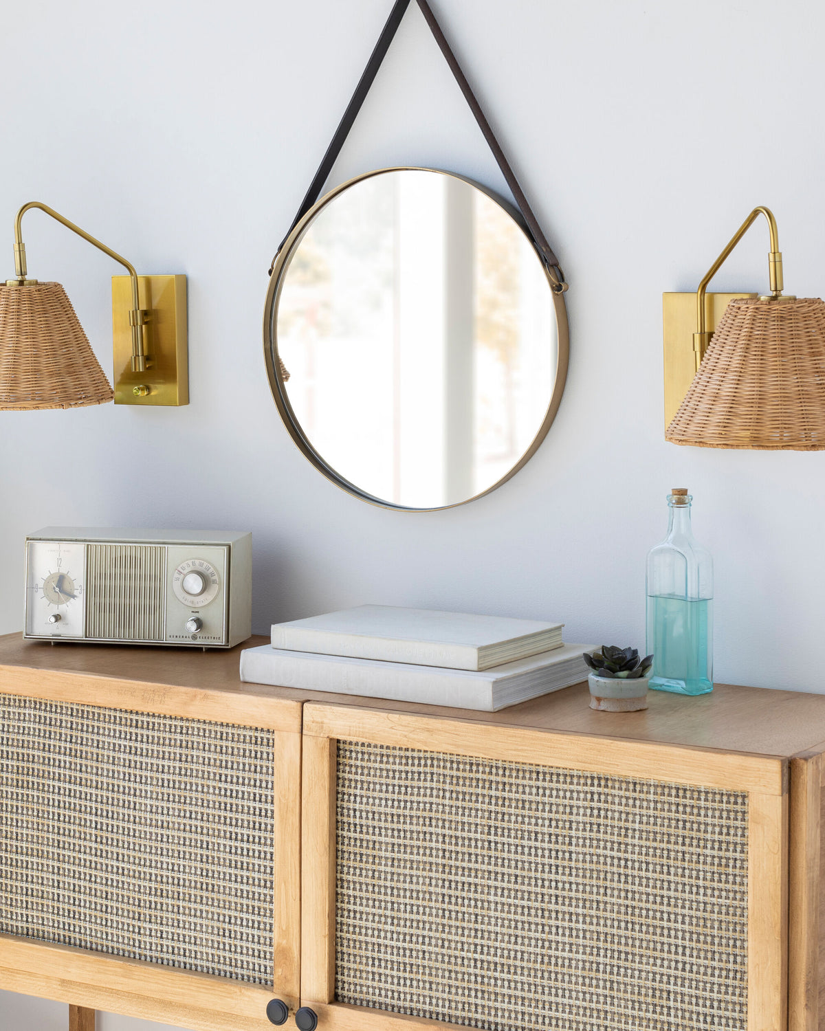 Styled entry console