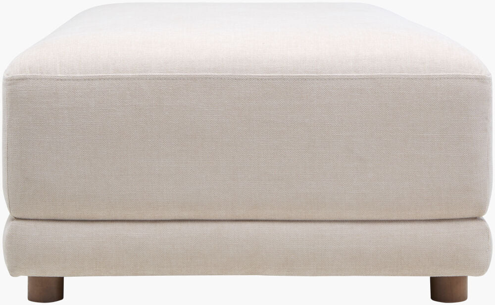 Tidewater Ottoman, Cream