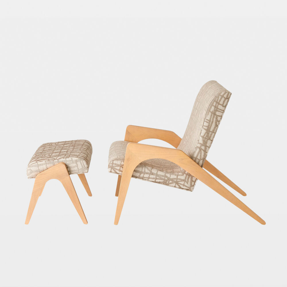 Arcata Accent Chair, Oak