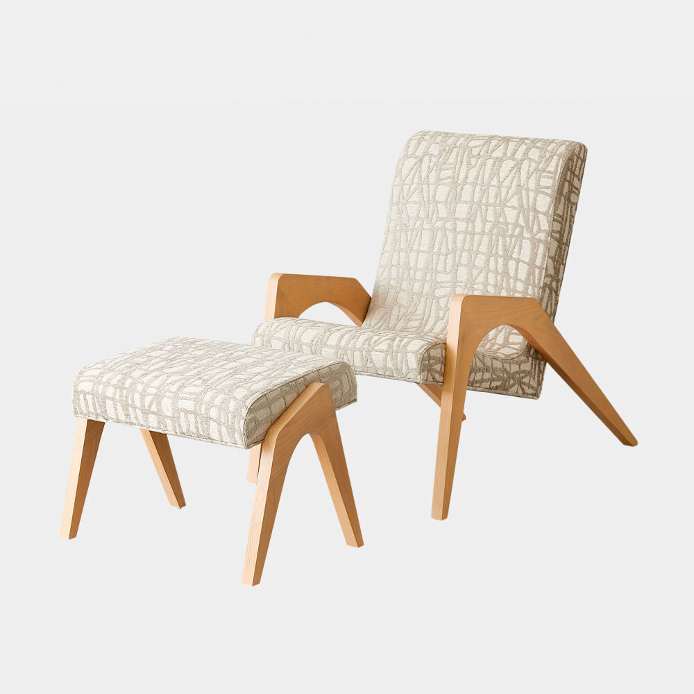 Arcata Accent Chair, Oak