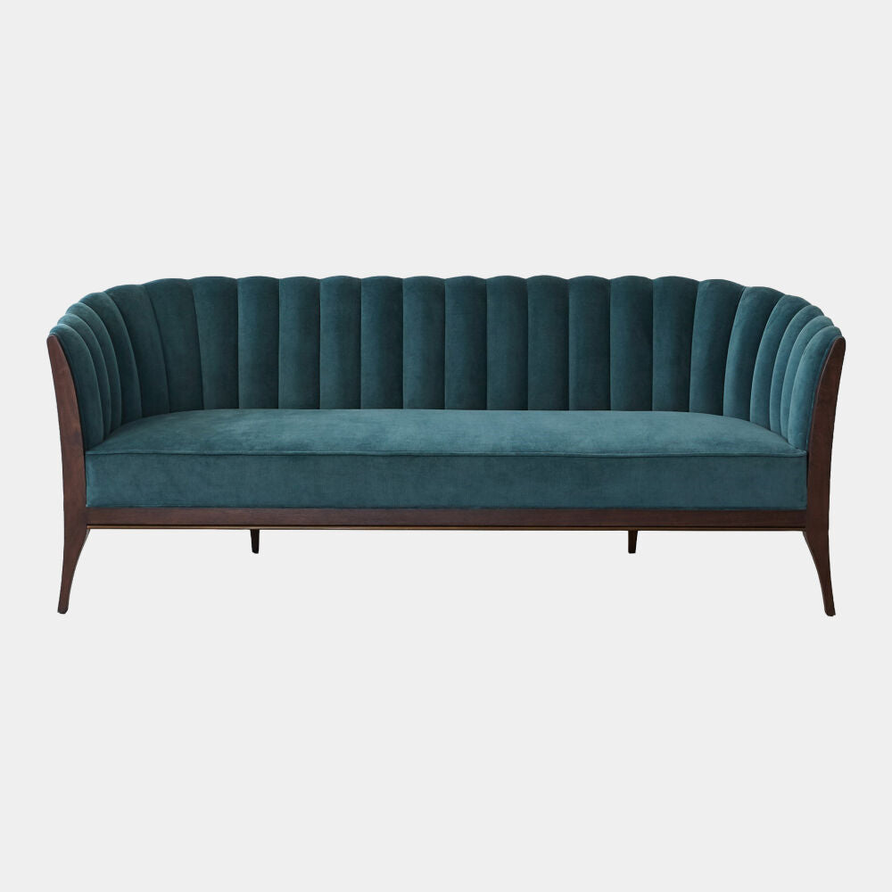 Colonnade Channel Sofa, Teal