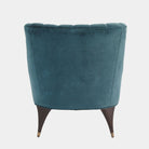 Velluto Accent Chair, Blue
