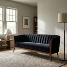 Colonnade Channel Sofa, Black