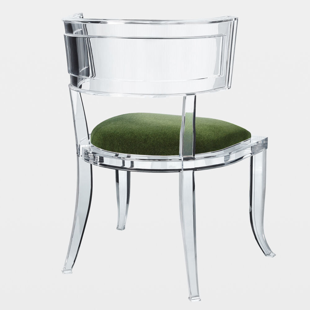 Klismo Acrylic Chair, Emerald