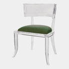 Klismo Acrylic Chair, Emerald