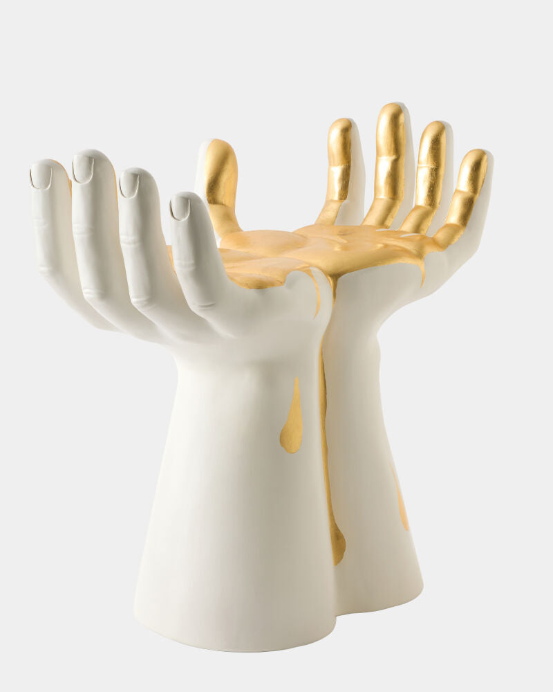 Palmo Stool, Gold