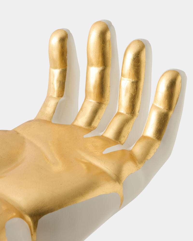 Palmo Stool, Gold