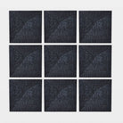 Nocturne Carved Panel, Black