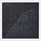 Nocturne Carved Panel, Black