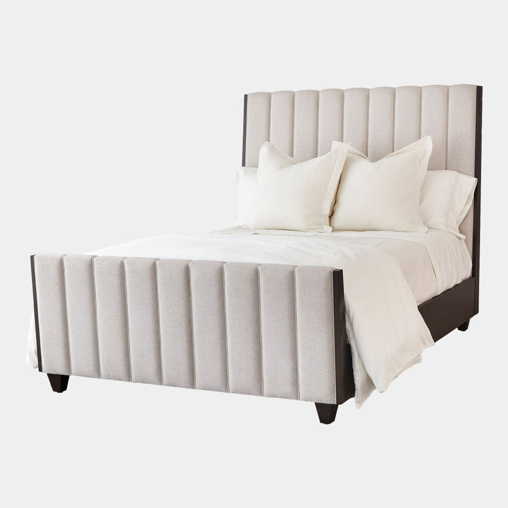 Rialto Channel Bed, Muslin