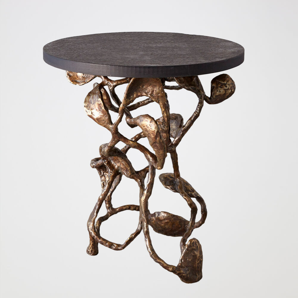 Rivo Side Table, Bronze