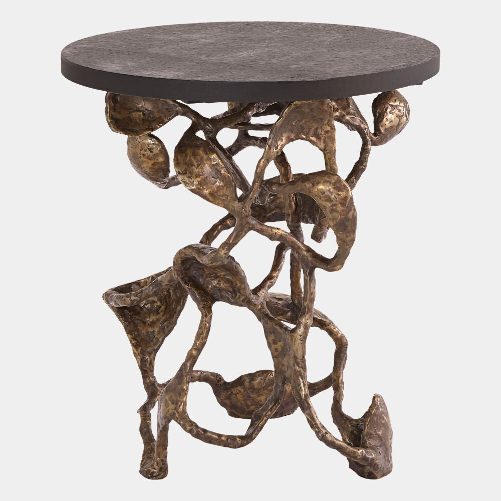 Rivo Side Table, Bronze