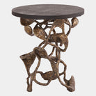 Rivo Side Table, Bronze