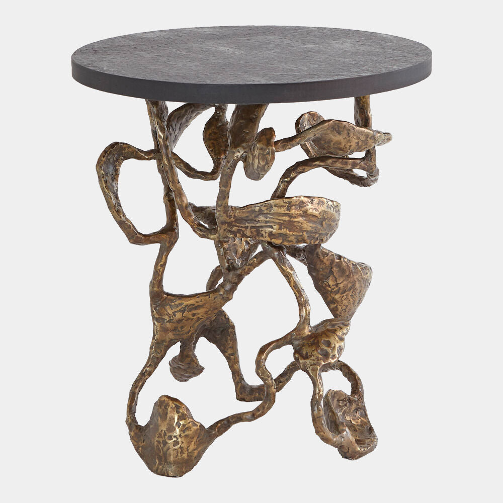 Rivo Side Table, Bronze