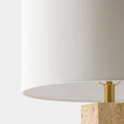Cesello Table Lamp, Travertine