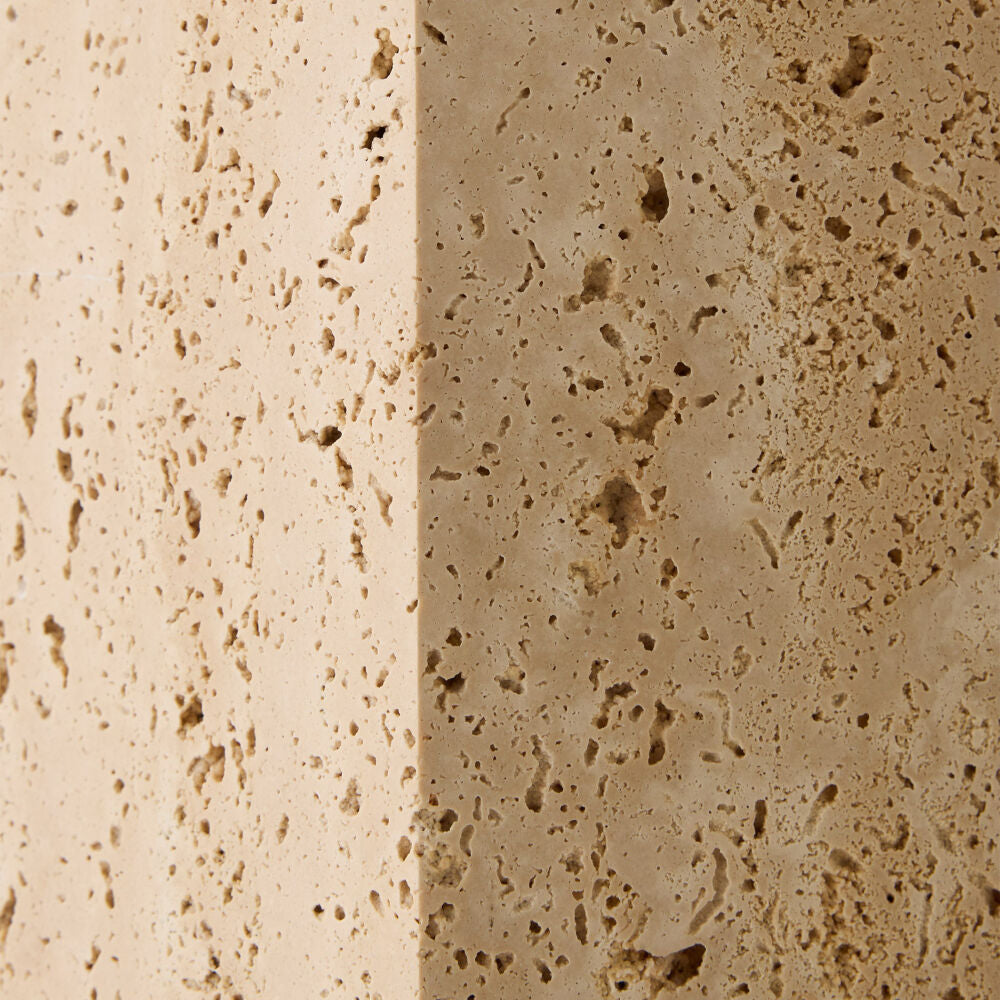 Cesello Table Lamp, Travertine