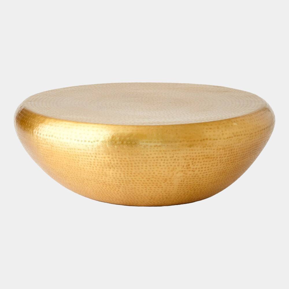 Conca Cocktail Table, Brass