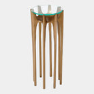 Aquilone Accent Table, Brass