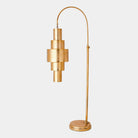 Zigurat Floor Lamp, Brass