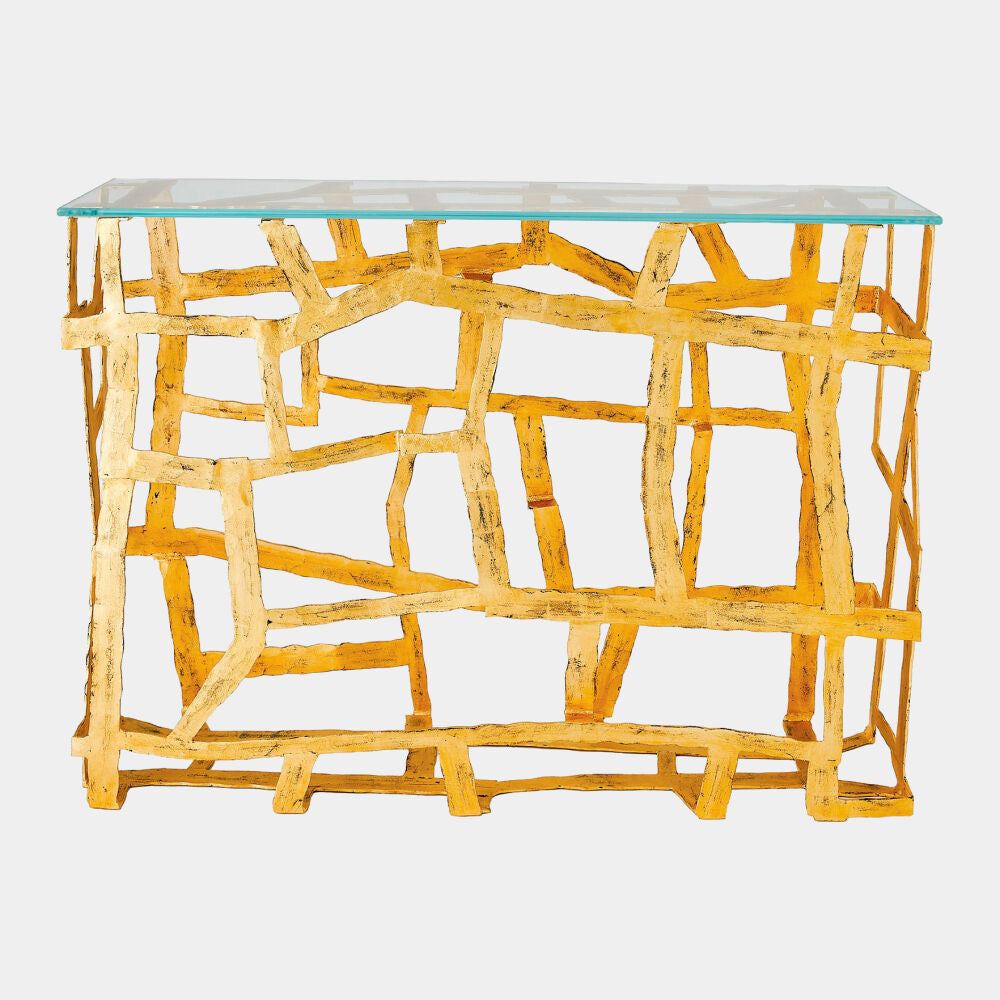 Frammento Console, Gold Leaf
