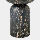 Ciottolo Accent Table, Portoro Marble
