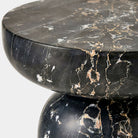 Ciottolo Accent Table, Portoro Marble