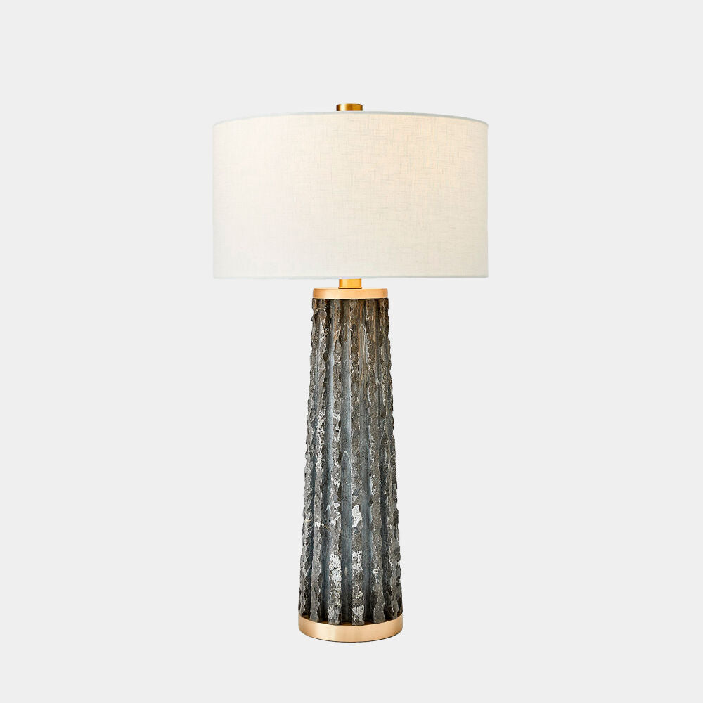 Cava Table Lamp, Black Marble