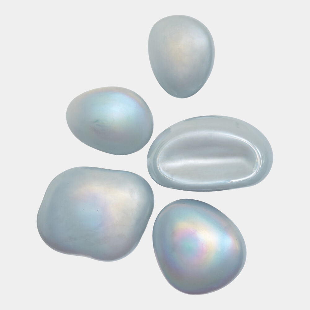 Gemma Glass Wall Set, Sapphire