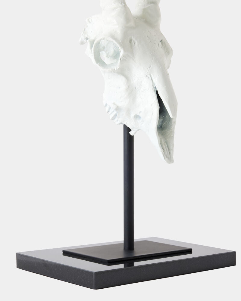 Corno Sculpture, Matte White
