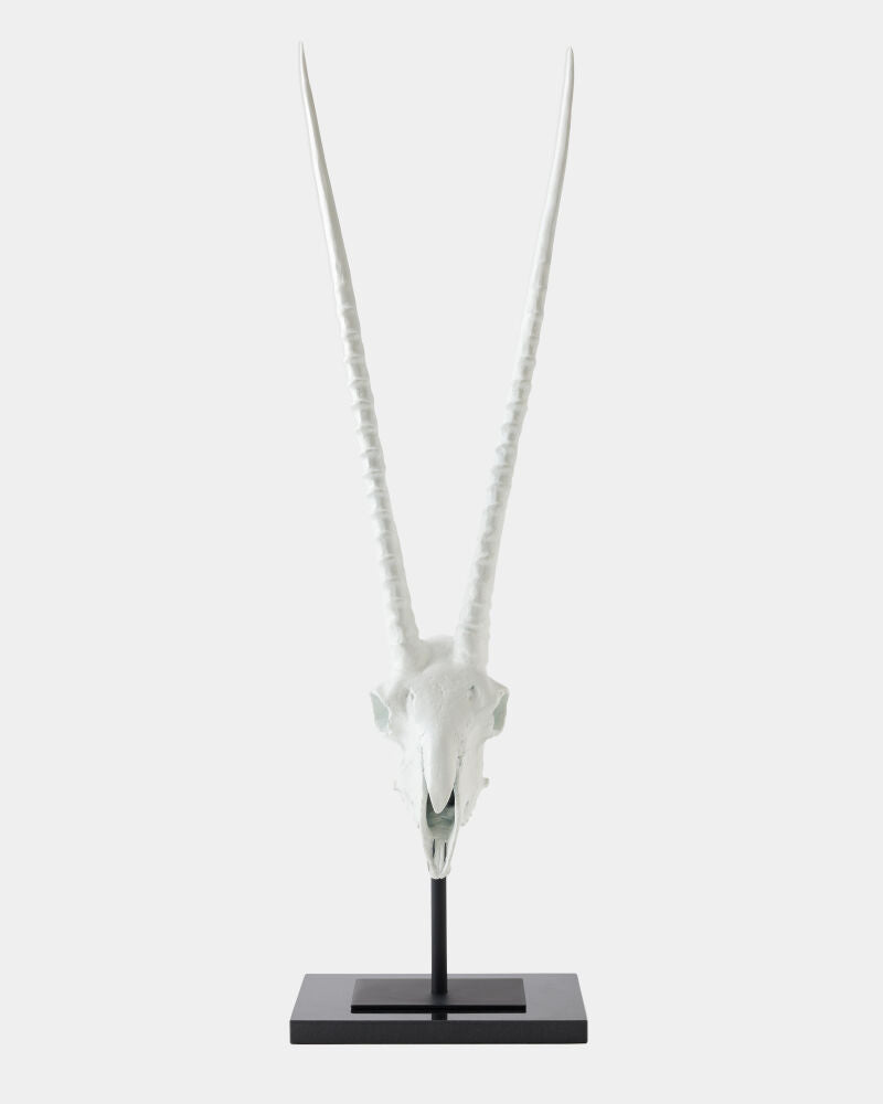Corno Sculpture, Matte White