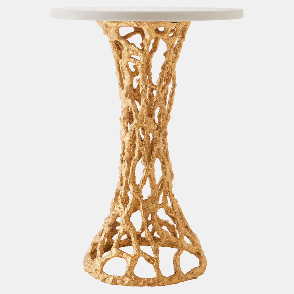 Briar Side Table, Gold