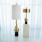 Ramo Table Lamp, Brass