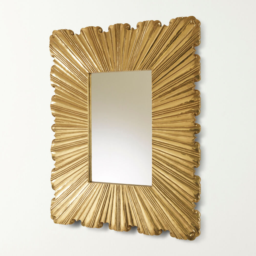 Piega Mirror, Brass