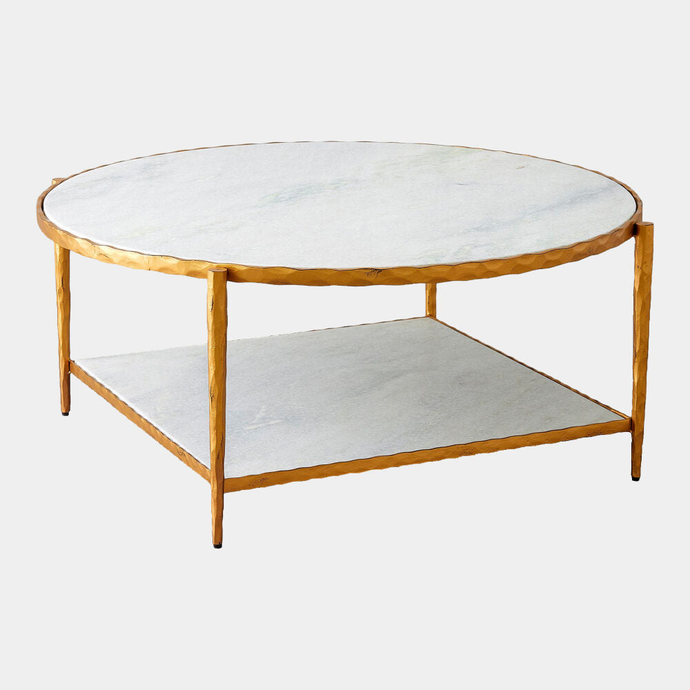 Alzata Cocktail Table, Gold