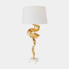 Saetta Table Lamp, Brass