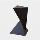 Prisma Side Table, Blackened Oak