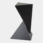 Prisma Side Table, Blackened Oak