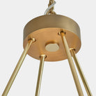 Alloro Chandelier, Brass
